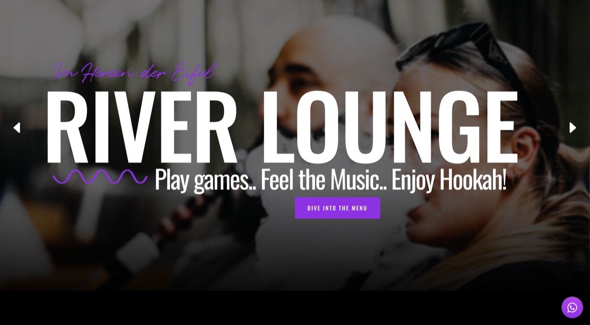 River Lounge Mayen — Website